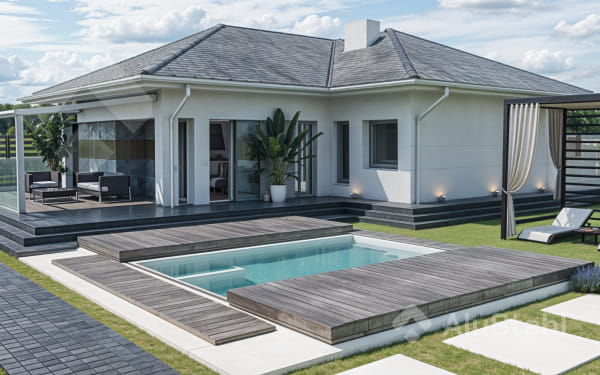 Poolterrasse 2 module